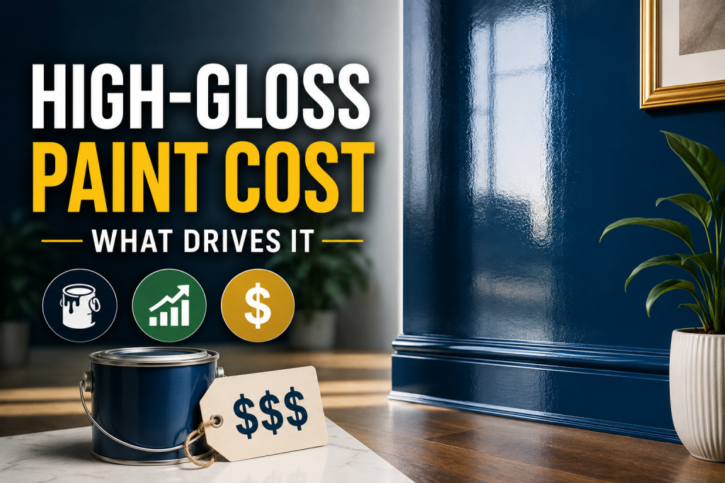 high-gloss paint cost