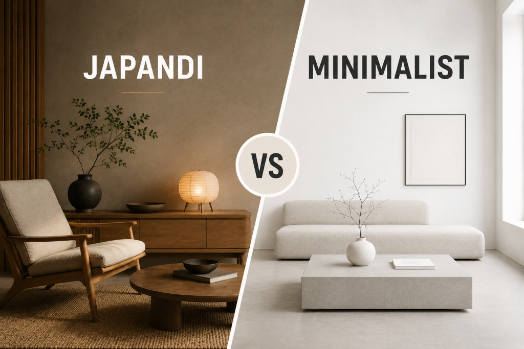 Understanding Japandi vs Minimalist Design
