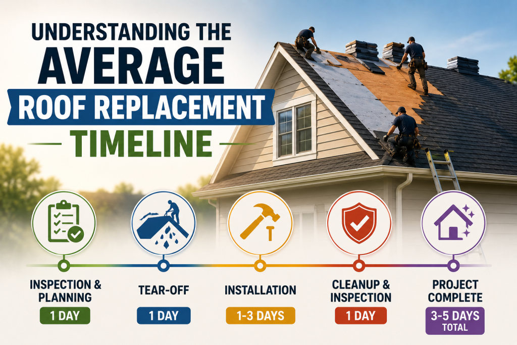 Understanding the Average Roof Replacement Timeline