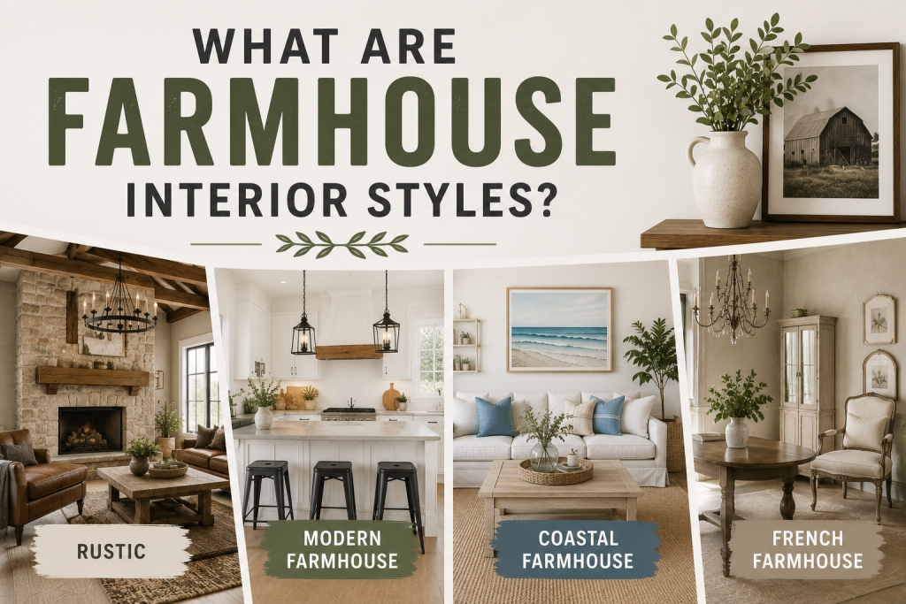 What Are Farmhouse Interior Styles