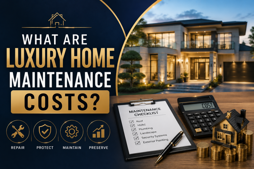 What Are Luxury Home Maintenance Costs