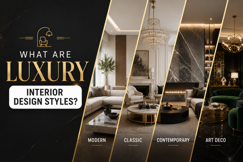 What Are Luxury Interior Design Styles?