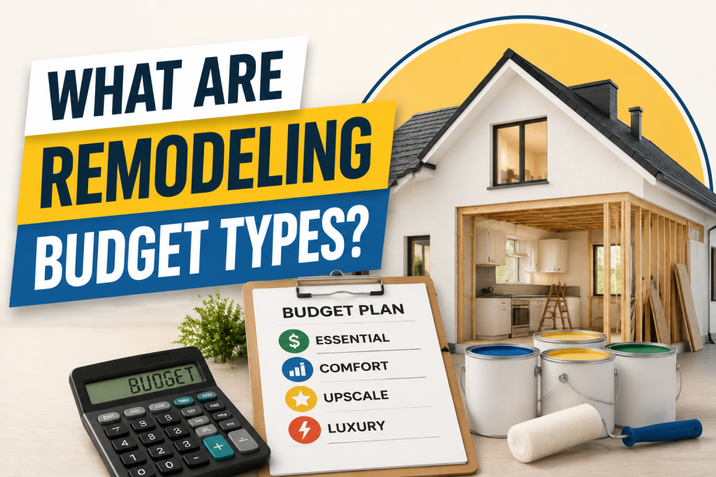 What Are Remodeling Budget Types?