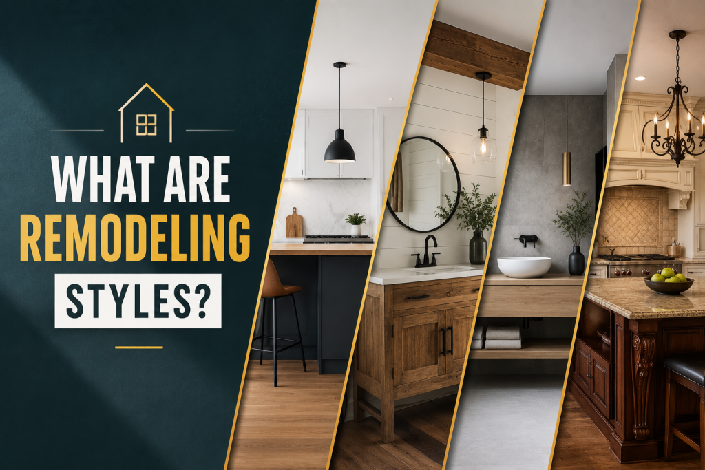 What Are Remodeling Styles?