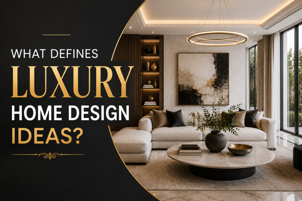 What Defines Luxury Home Design Ideas?
