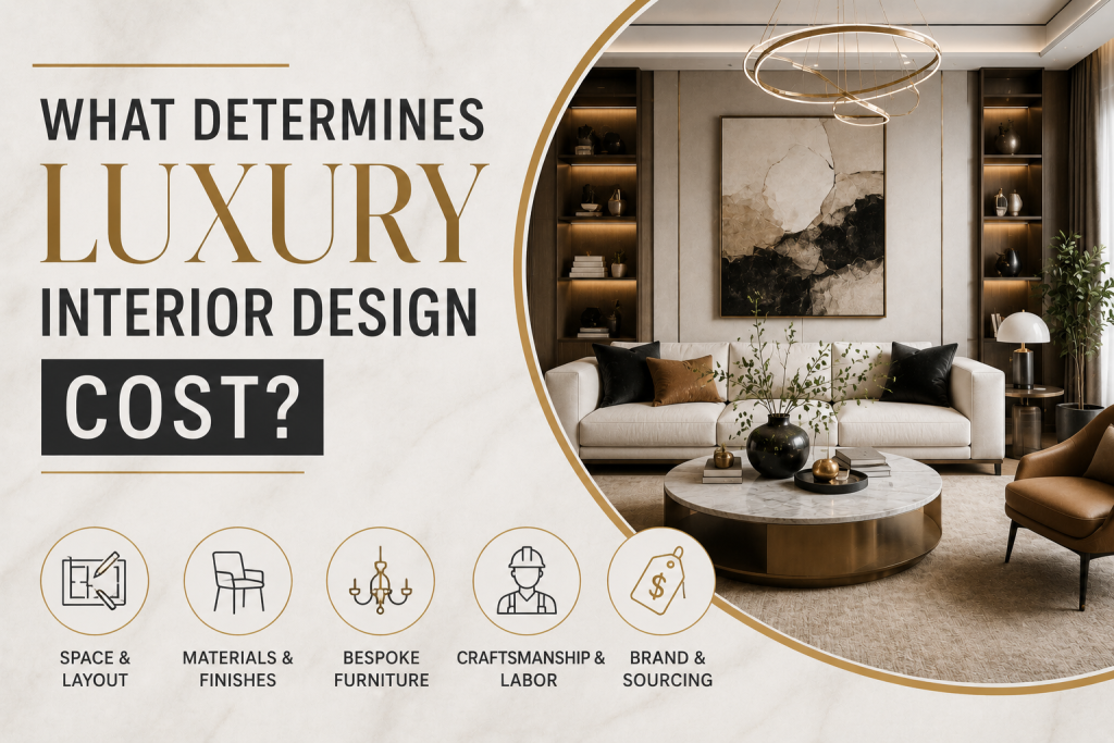 What Determines Luxury Interior Design Cost?