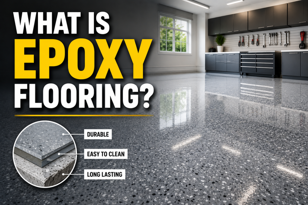 types of epoxy flooring