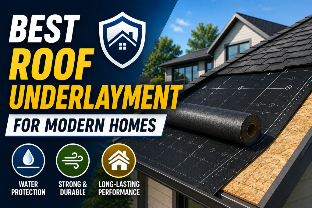 best roof underlayment
