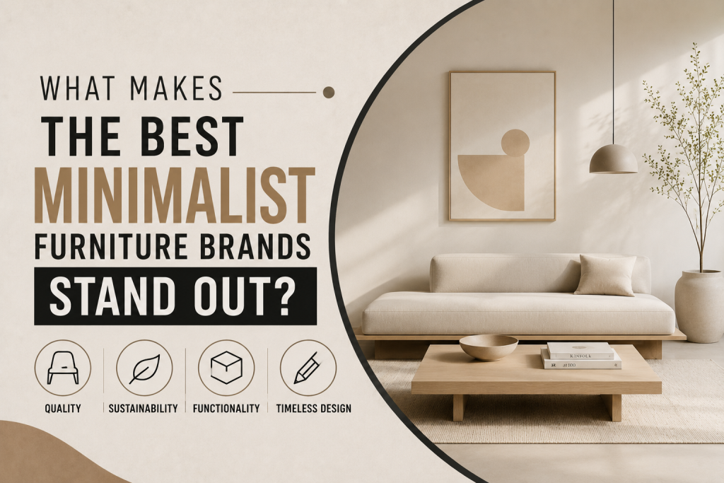 What Makes the Best Minimalist Furniture Brands Stand Out?