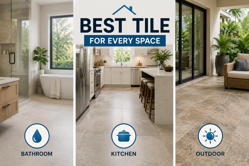 Where Each Tile Type Works Best (Real Homes)