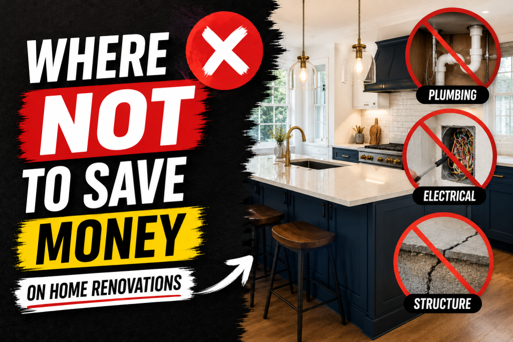 Where NOT to Save Money on Home Renovations