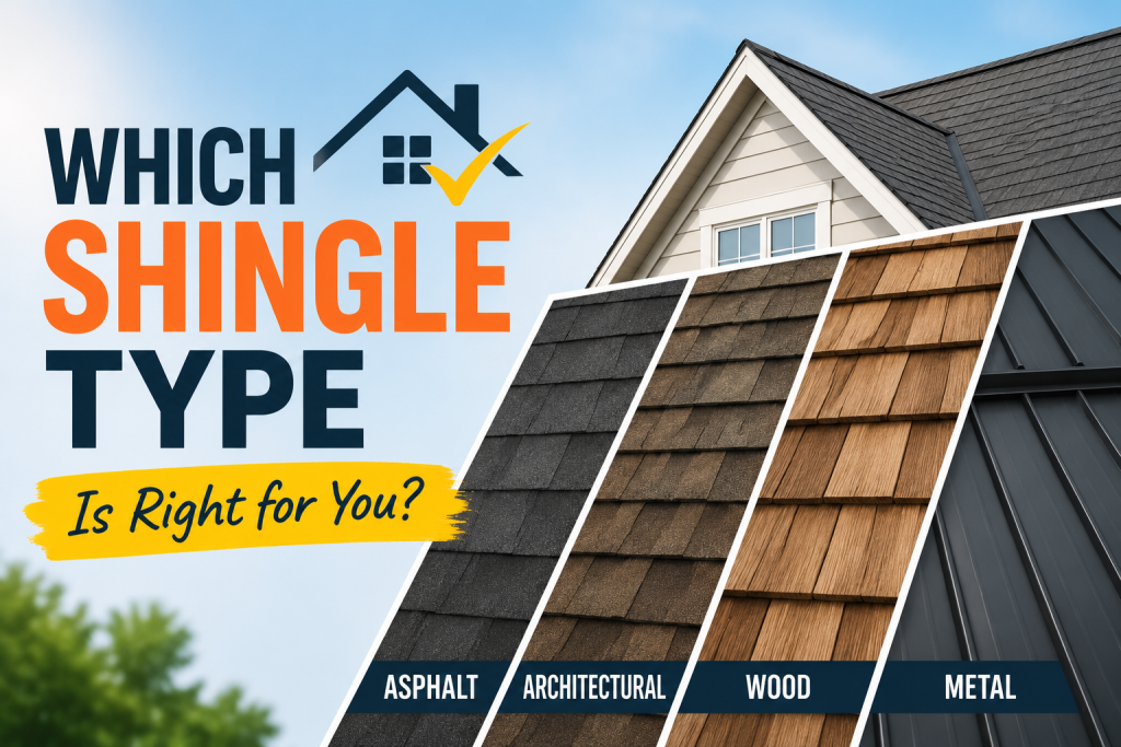 Which Shingle Type Is Right for You