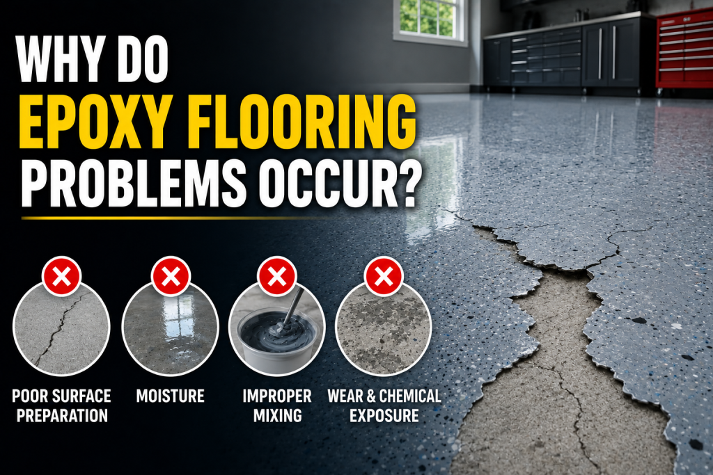 epoxy flooring problems