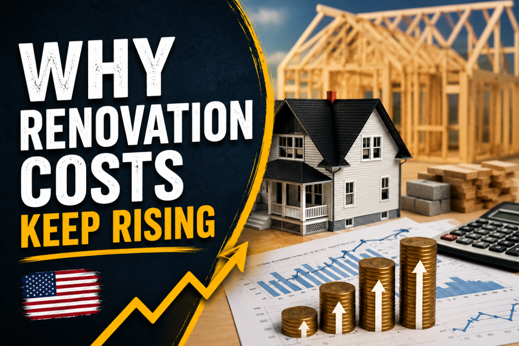 Why Home Renovation Costs Keep Rising in the US