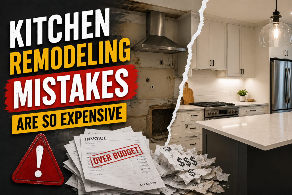 Why Kitchen Remodeling Mistakes Are So Expensive