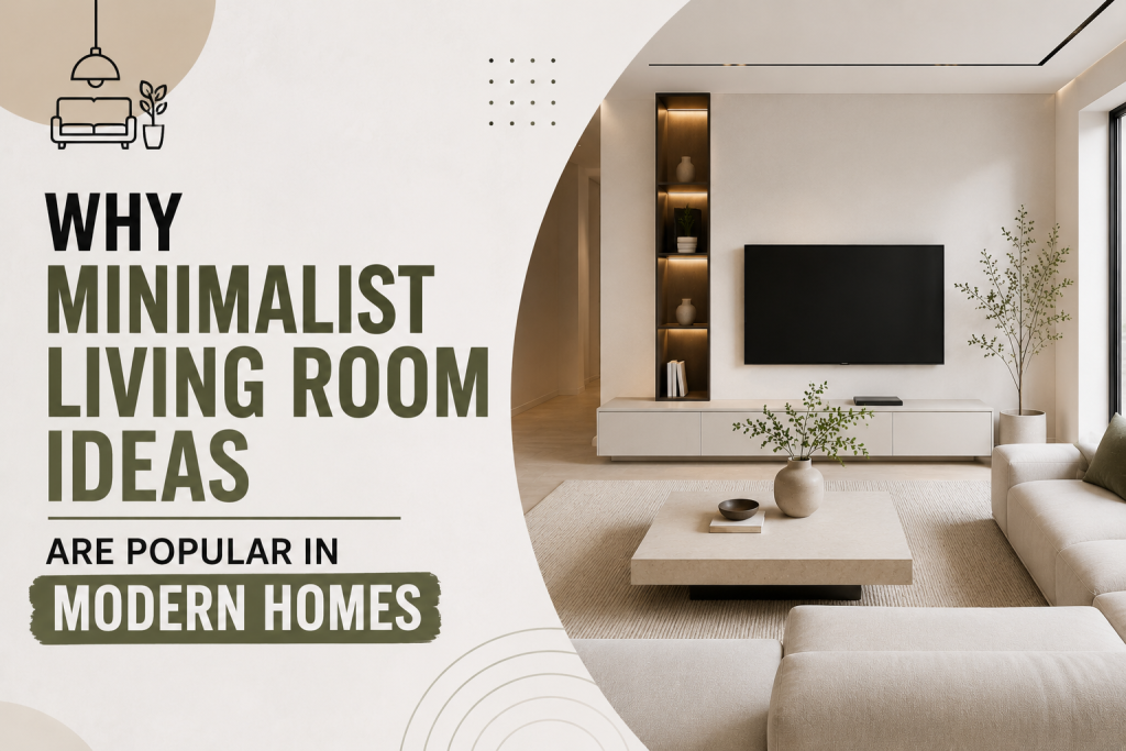 Why Minimalist Living Room Ideas Are Popular in Modern Homes