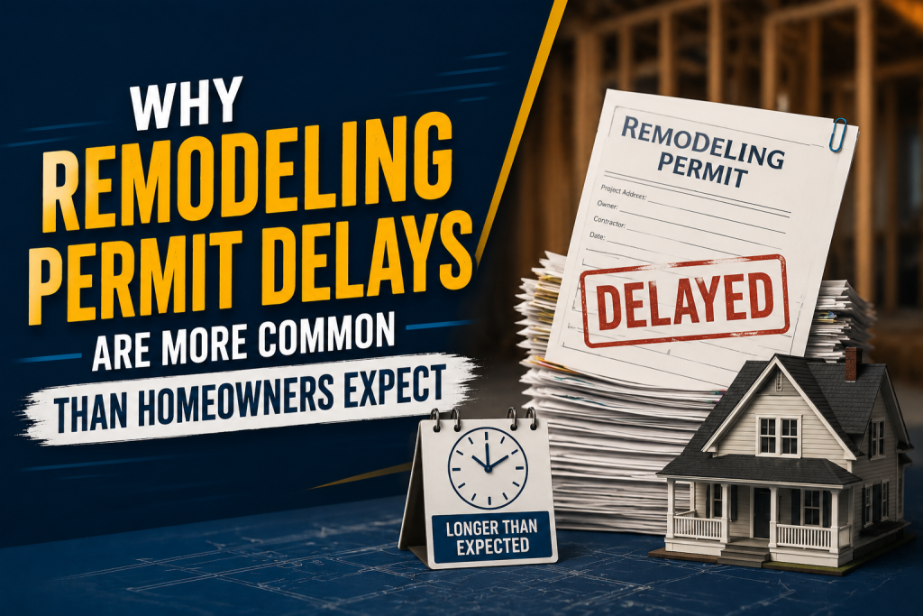 Why Remodeling Permit Delays Are More Common Than Homeowners Expect