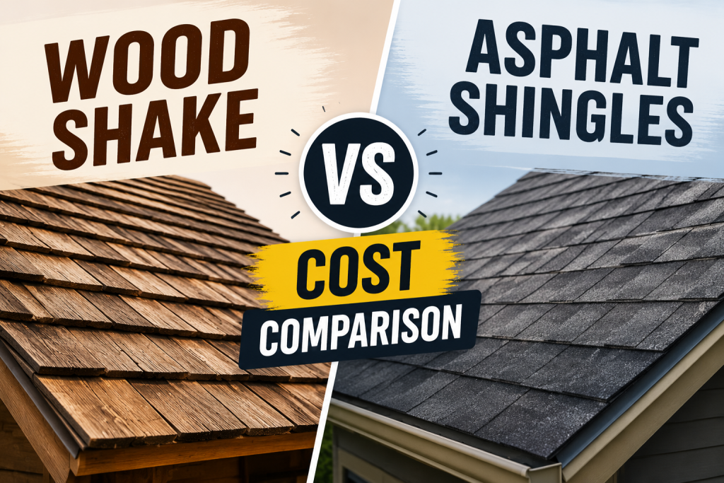 wood shake vs asphalt shingles