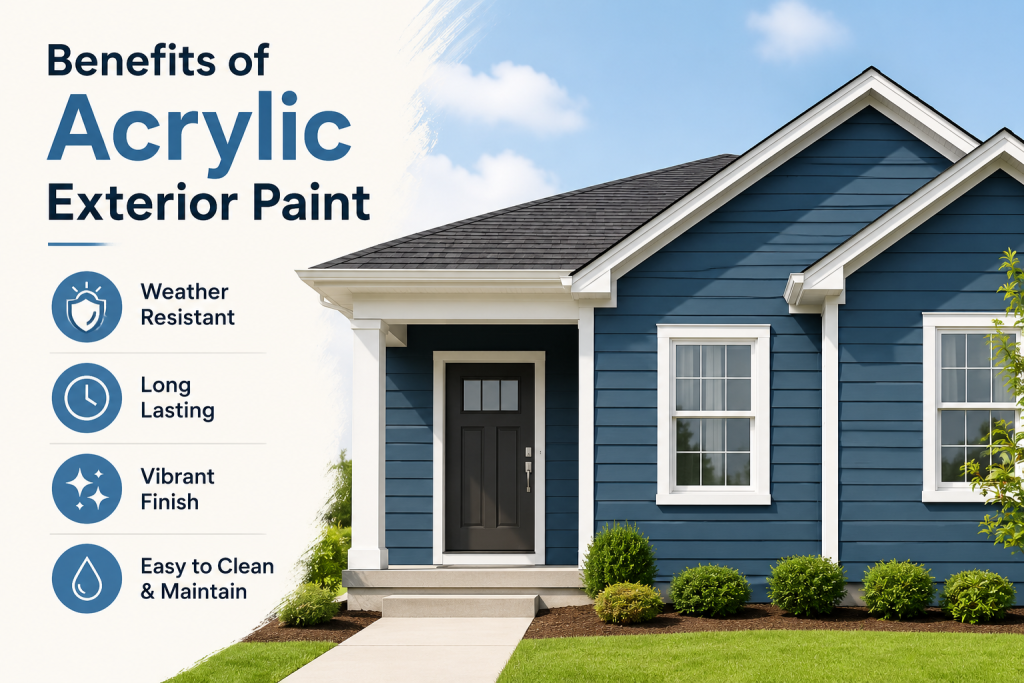 Benefits of Acrylic Exterior Paint