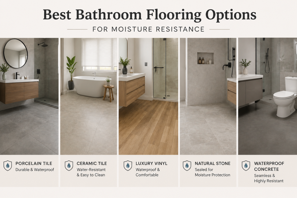 bathroom flooring options