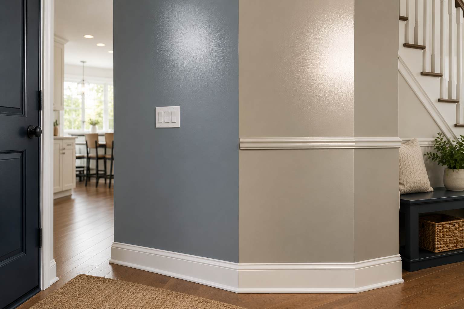 best paint finish for high-traffic areas