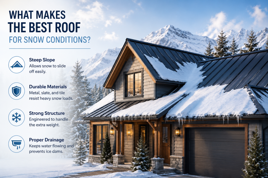 best roof for snow