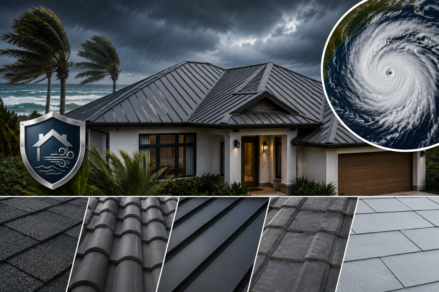 best roofing for hurricanes