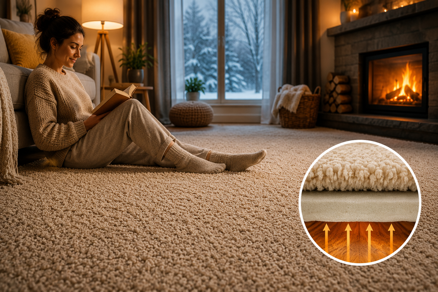 carpet flooring benefits