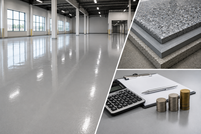 commercial epoxy flooring cost