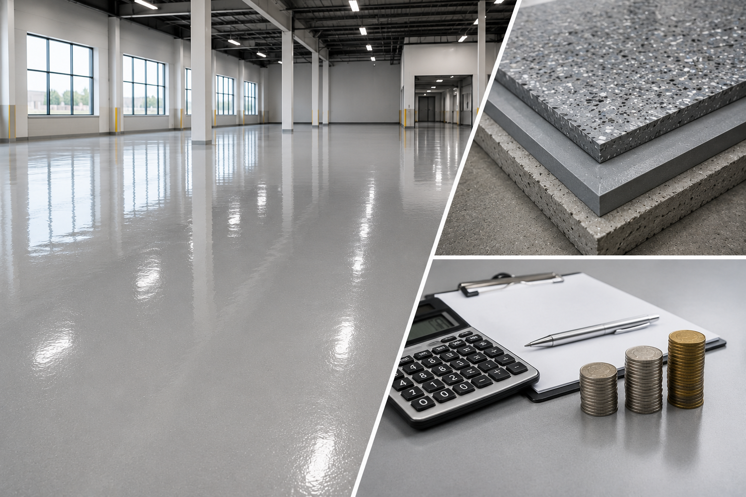 commercial epoxy flooring cost