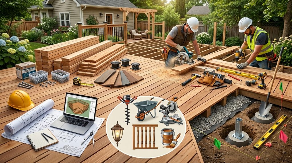 composite decking vs wood cost
