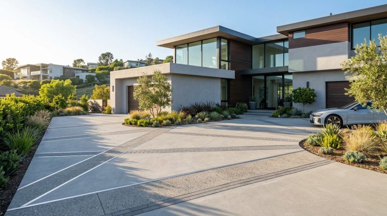 concrete driveway cost