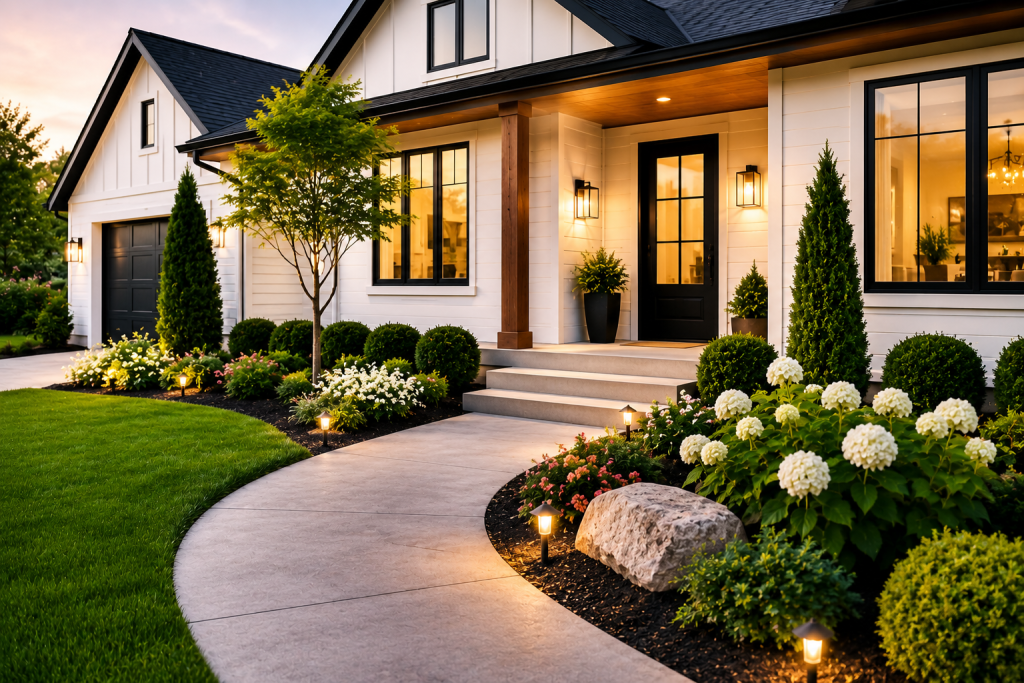 curb appeal upgrades before selling
