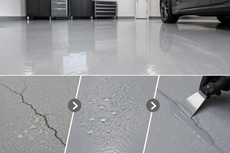 epoxy flooring problems