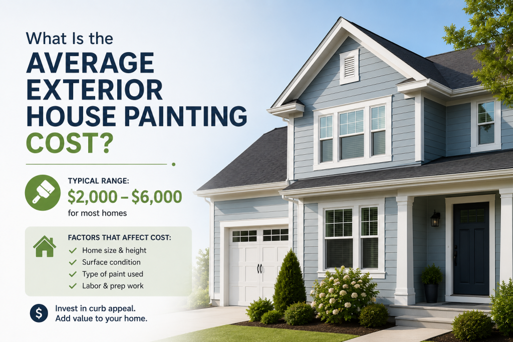 exterior house painting cost