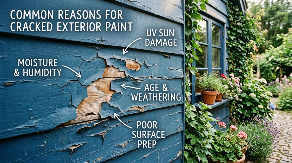 exterior paint peeling