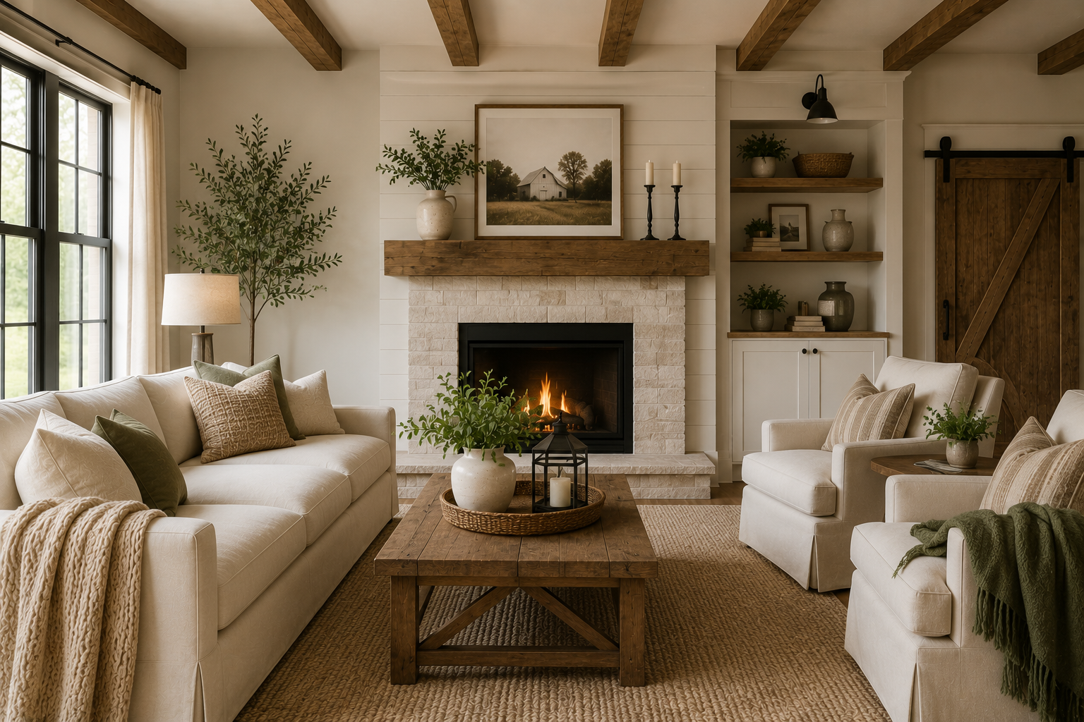 farmhouse living room ideas