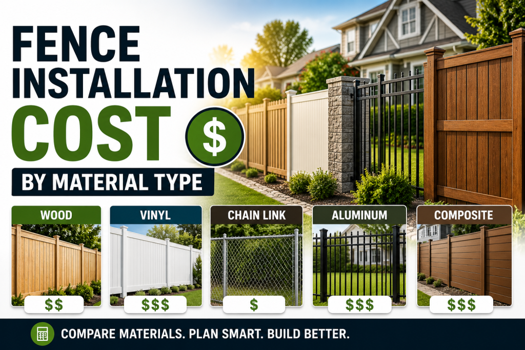 fence installation cost