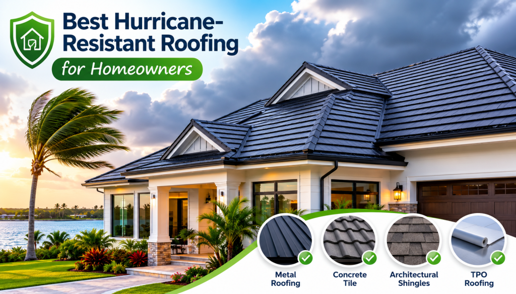 hurricane-resistant roofing