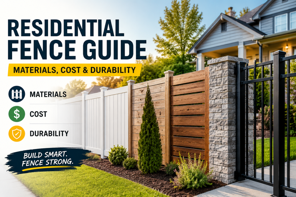 residential fence guide