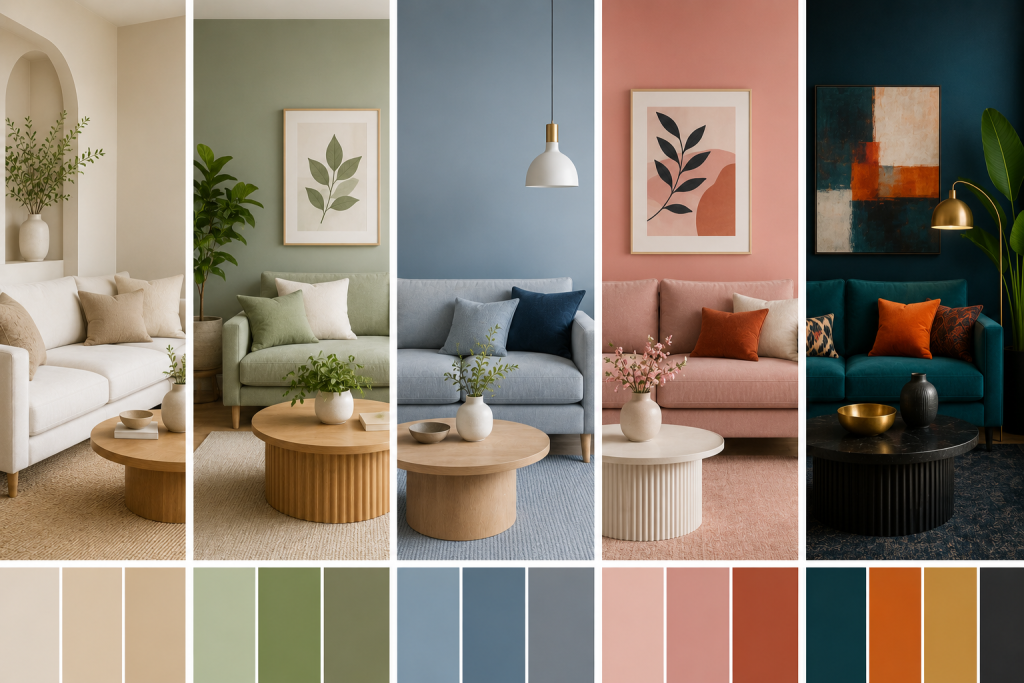 Types of Color Palettes Explained for Homes 2026