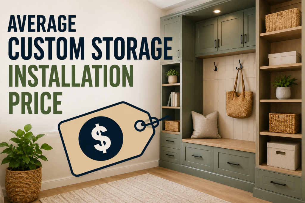 Average Custom Storage Installation Cost