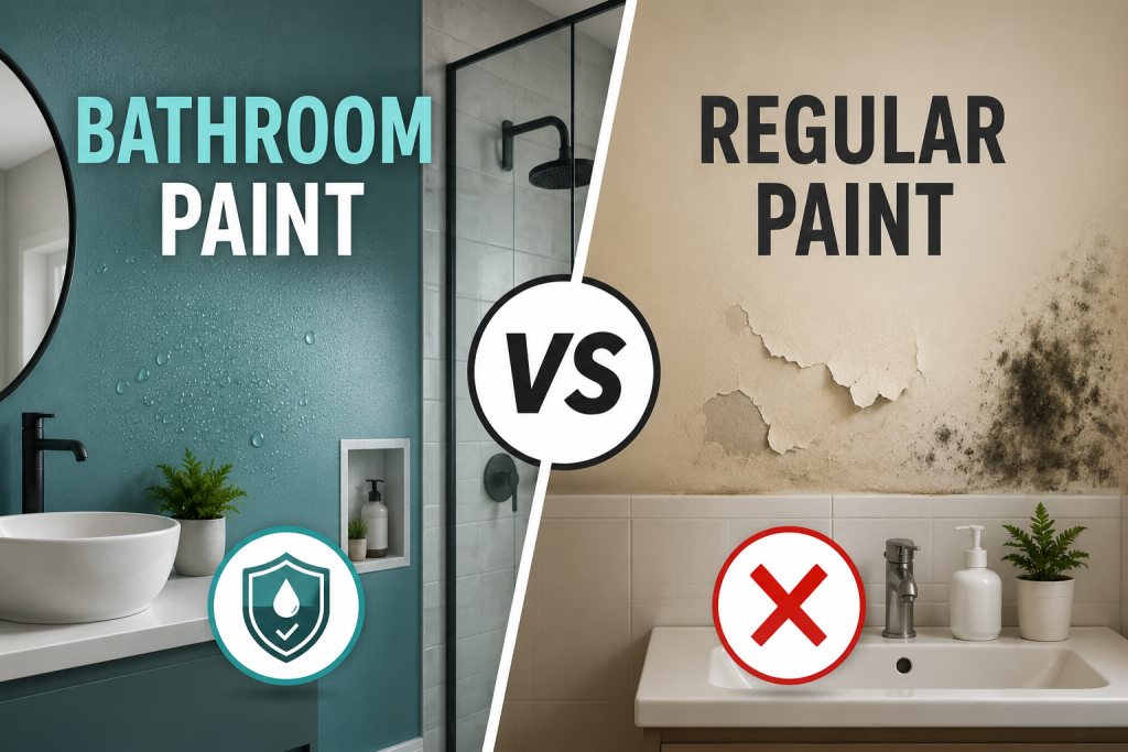 Bathroom Paint vs Regular Paint Key Differences