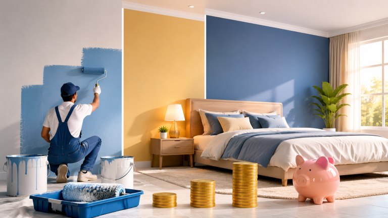 Bedroom Painting Cost by Room Size 