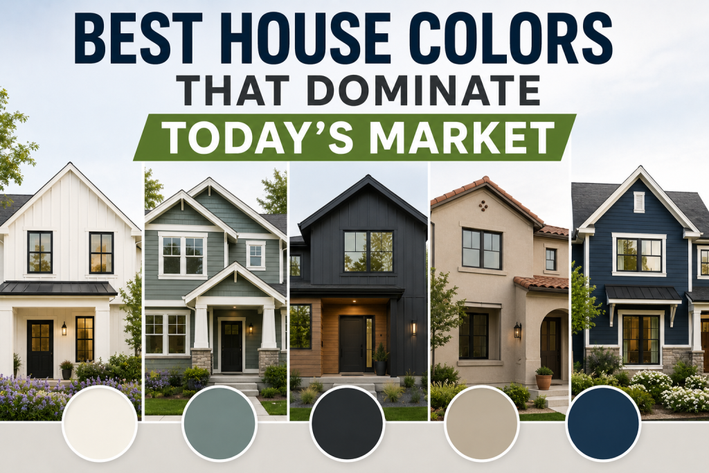 Best House Colors That Dominate Today’s Market