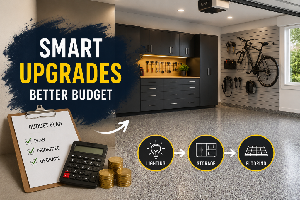 Budgeting and Upgrade Priorities in Garage Remodeling Ideas