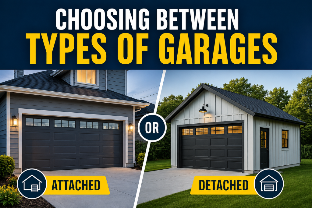 Choosing Between Types of Garages