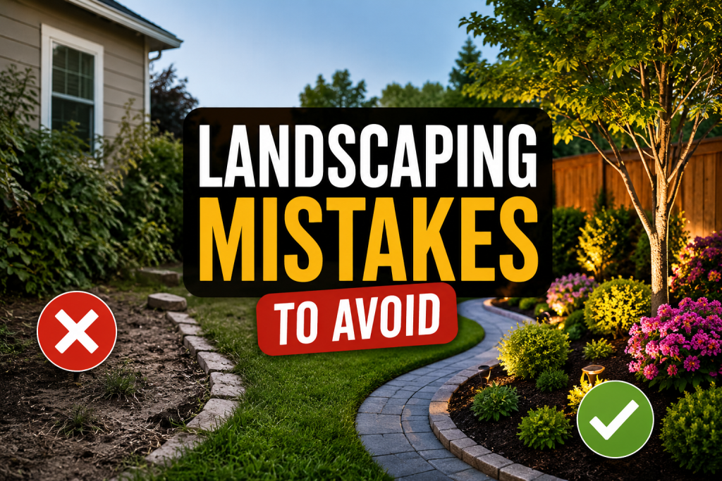 Common Landscaping Mistakes to Avoid
