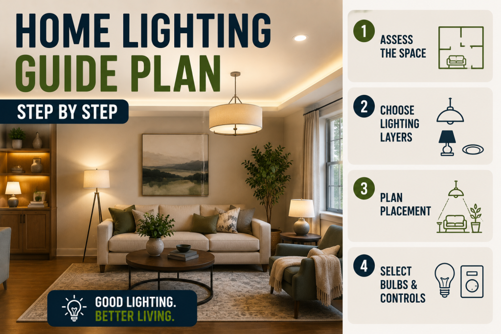 Creating a Home Lighting Guide Plan Step by Step