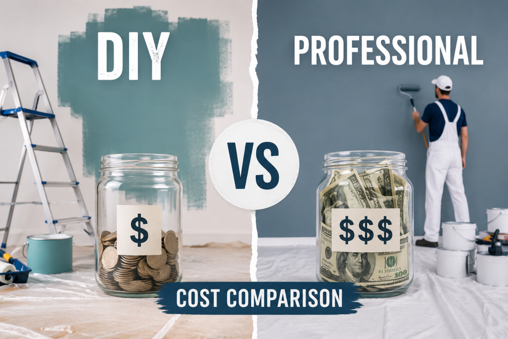 DIY vs Professional Painting Cost Comparison